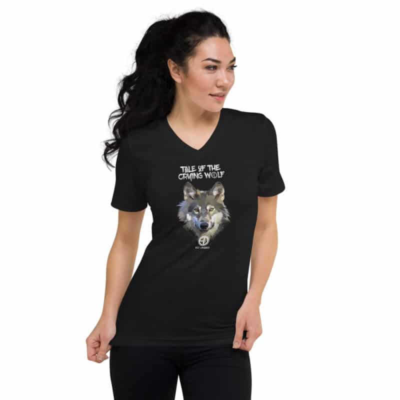 unisex v neck tee black fdeceadbd